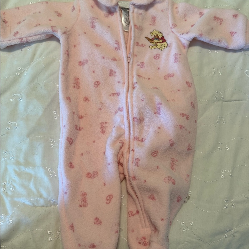 Cozy Pink Footed Onesie for Kids